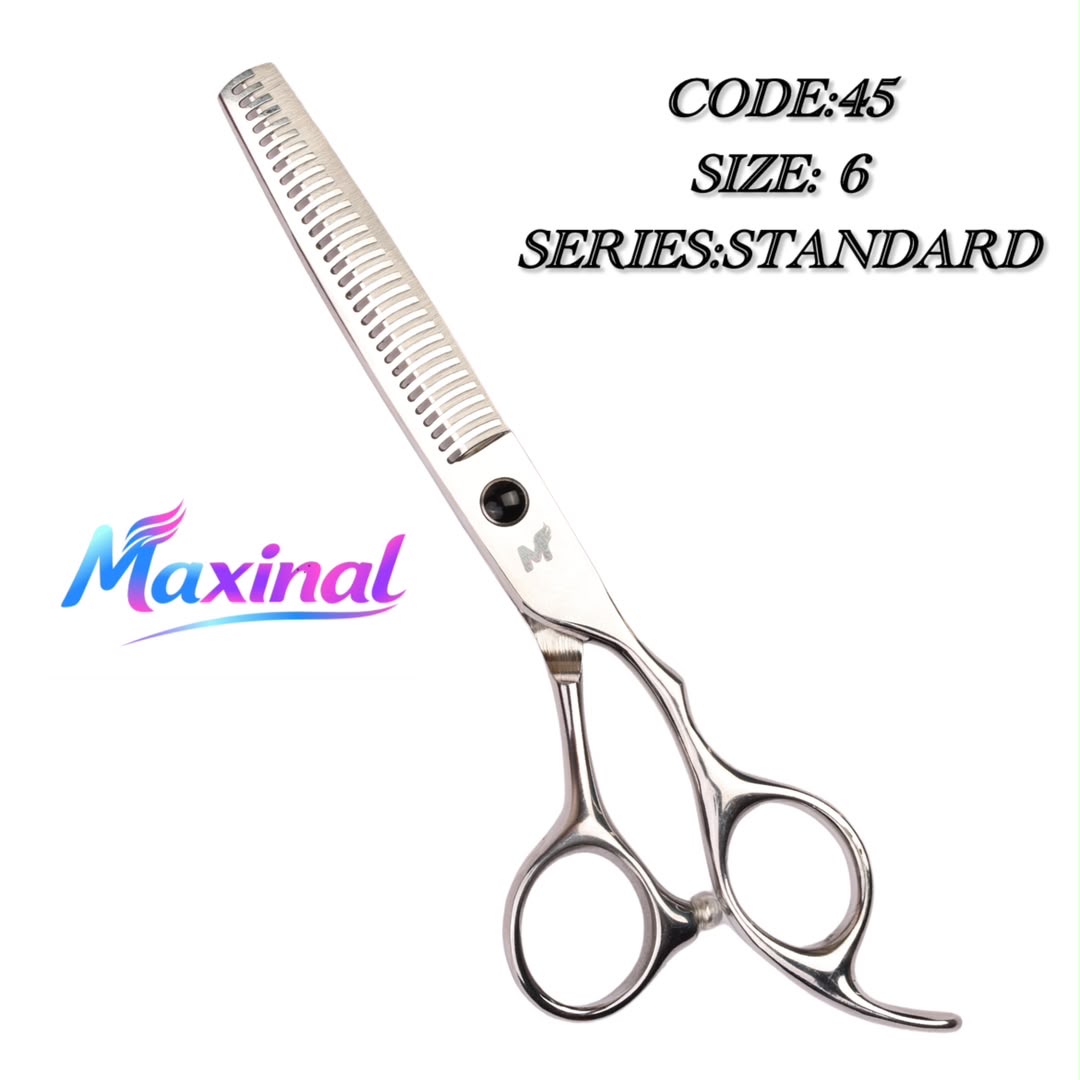 00ff5034-df25-4f8d-b5a9-7bae08a1ed6f قیچی پیتاژ ۶ اینچ Maxinal کد 45بدون شیار - تصویر 1