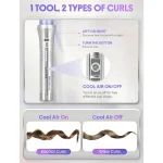 فر کننده و حالت دهنده مو شیگلم مدل Airflow Styler Pro چرخشی سایز 25 - یاسی - تصویر 3