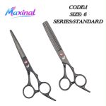 ست قیچی کات و‌ پیتاژ بدون‌شیار ۶ اینچ Maxinal کد 01 مکسینال