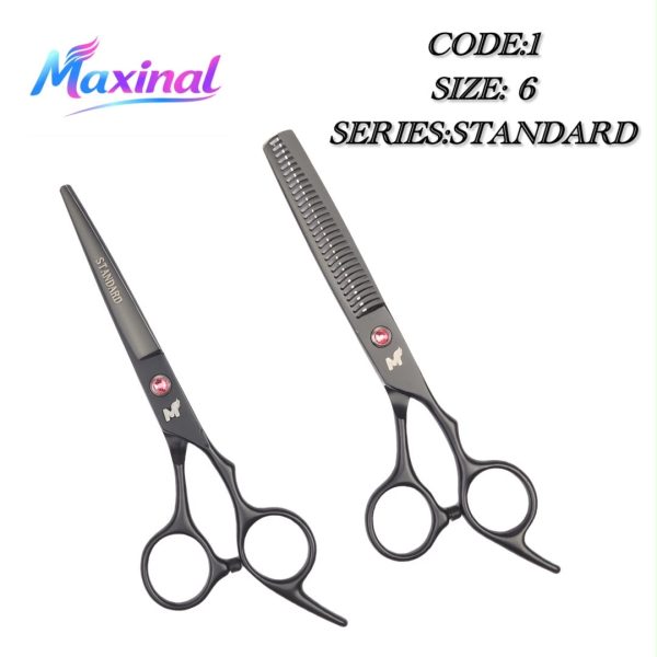 ست قیچی کات و‌ پیتاژ بدون‌شیار ۶ اینچ Maxinal کد 01 مکسینال