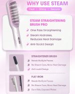 برس حرارتی شیگلم مدل Hydra Shot Steam Pro بخاردار - تصویر 7